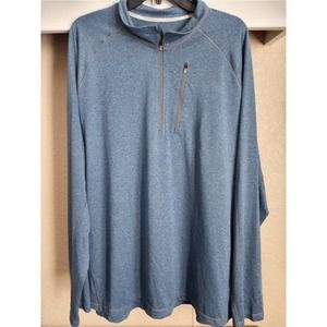 Men's Bean's Quick Dry Trail Tee 1/4 Zip - XXL